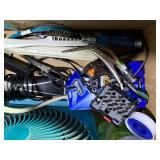 Box of Miscellaneous-Hair Clippers/ Clock/ Tools- B1