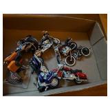 Toy Motorcycles x 6- KNC