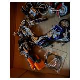Toy Motorcycles x 6- KNC