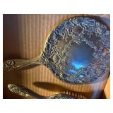 Vanity Set- Brush/ Mirror/ Comb- KEC