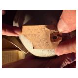 Vintage Red Comet Fire Extinguisher/ Glass Fire Extinguisher- KEC