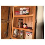 Wood Spice Rack Cabinet- KSSC