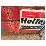 Holley Equipment Tool Box w/ Chain Saw Chain/Dremel & Tools- CP1T