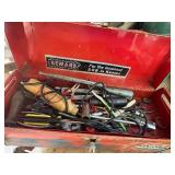 Holley Equipment Tool Box w/ Chain Saw Chain/Dremel & Tools- CP1T