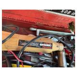 Holley Equipment Tool Box w/ Chain Saw Chain/Dremel & Tools- CP1T
