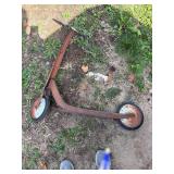 Antique Metal Scooter- CP2