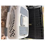 Folding Dog Crate & Plastic Carrier- CP2