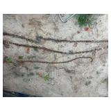 2 x Log Chains 12+feet & 1 x Small Chain- CP1BS