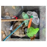 Large Corner Fish Tank & Nets- CP1