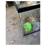Large Corner Fish Tank & Nets- CP1