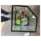 Large Corner Fish Tank & Nets- CP1