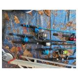 Fishing Poles x 7- C2