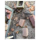 Border Bricks (ONLY) @ two locations (West & East edge of Carport)- C2