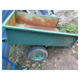 Green 2 Wheel Garden Trailer- ESoH