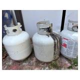 20# Propane Tanks x 3- ESoH