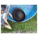 Plastic Kid Pool/ 2 x Stack Chairs/ Feed Pan- ESoH