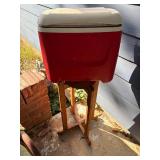 Igloo Cooler/ Plant Stand- P