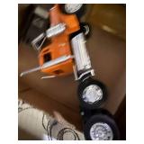 Semi Tractor & Trailer/ Cat Bulldozer Toy- SWB