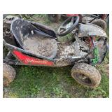 Coleman 5K100 Go Kart (Runs/Needs Chain Put Back On/Needs Kill Switch Work)- EoSH