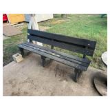 Wood Patio Bench- 5th Patio