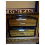 2 DRAWER NIGHT STAND (COMPRESSED WOOD)- K ST BR