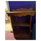 WOOD NIGHT STAND- K ST BR