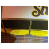 WU SHOCKERS POOL TABLE STAIN GLASS LIGHT- FR