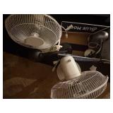 OSCILLATING FANS X 2/ DESK LAMPS- FR