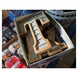 WOOD & TIN LETTERS ( T,K, &)- NBR