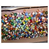 FLAT OF MARBLES (12 URANIUM)- SBR