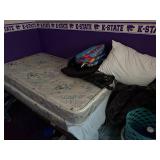 TWIN BED W/ BEDDING- K ST BR