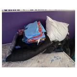 TWIN BED W/ BEDDING- K ST BR