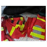 FIRE TRUCK SHELF/ KIDS PLASTIC FIRE SUITS- K ST BR