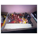 TOY RANCH W/ FENCE, HORSES, ANIMALS & CARRIAGE- TR
