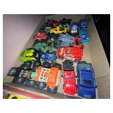 CARS/ MONSTER TRUCKS/ HOT WHEEL TOYS FLAT- TR