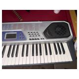 CASIO SMALL KEYBOARD W/ STAND & PEDAL- TR