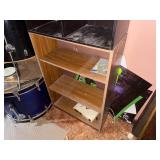 WOOD SHELVES X 2- TR