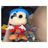 MICKEY MOUSE GLASSWARE/ BOOK/ MAGIC MICKEY DOLL- TR
