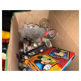 MICKEY MOUSE GLASSWARE/ BOOK/ MAGIC MICKEY DOLL- TR