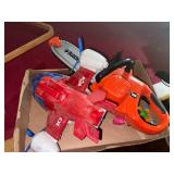BLACK & DECKER TOY CHAIN SAW/ AIRPLANE- TR