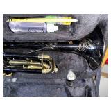 EASTR CK TRUMPET/ MUSIC STAND W/ SHEET MUSIC- TR