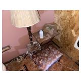 TABLE FLOOR LAMP/ STAND/ FOOT REST- TR