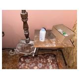 TABLE FLOOR LAMP/ STAND/ FOOT REST- TR