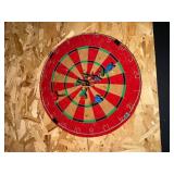 DART BOARD W/ DARTS- TR