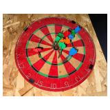 DART BOARD W/ DARTS- TR
