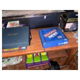BOARD GAMES: MONOPOLY/ BATTLESHIP/ BINGO/ TIC, TAC, TOE- TR