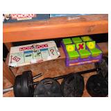 BOARD GAMES: MONOPOLY/ BATTLESHIP/ BINGO/ TIC, TAC, TOE- TR