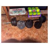 WEIGHTS W/ WEIGHT BAR- TR