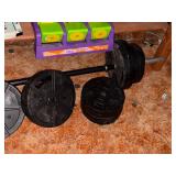 WEIGHTS W/ WEIGHT BAR- TR