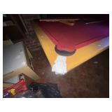 POOL TABLE W/ POOL STICKS- TR